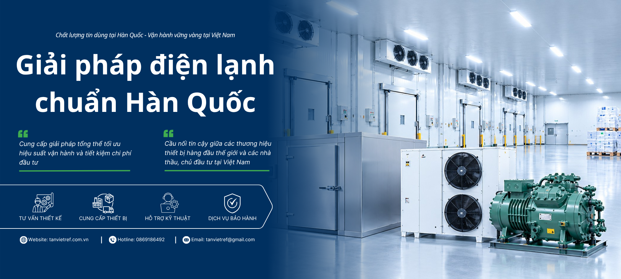 Công ty TNHH Thương mại và Dịch vụ Điện Lạnh Tân Việt