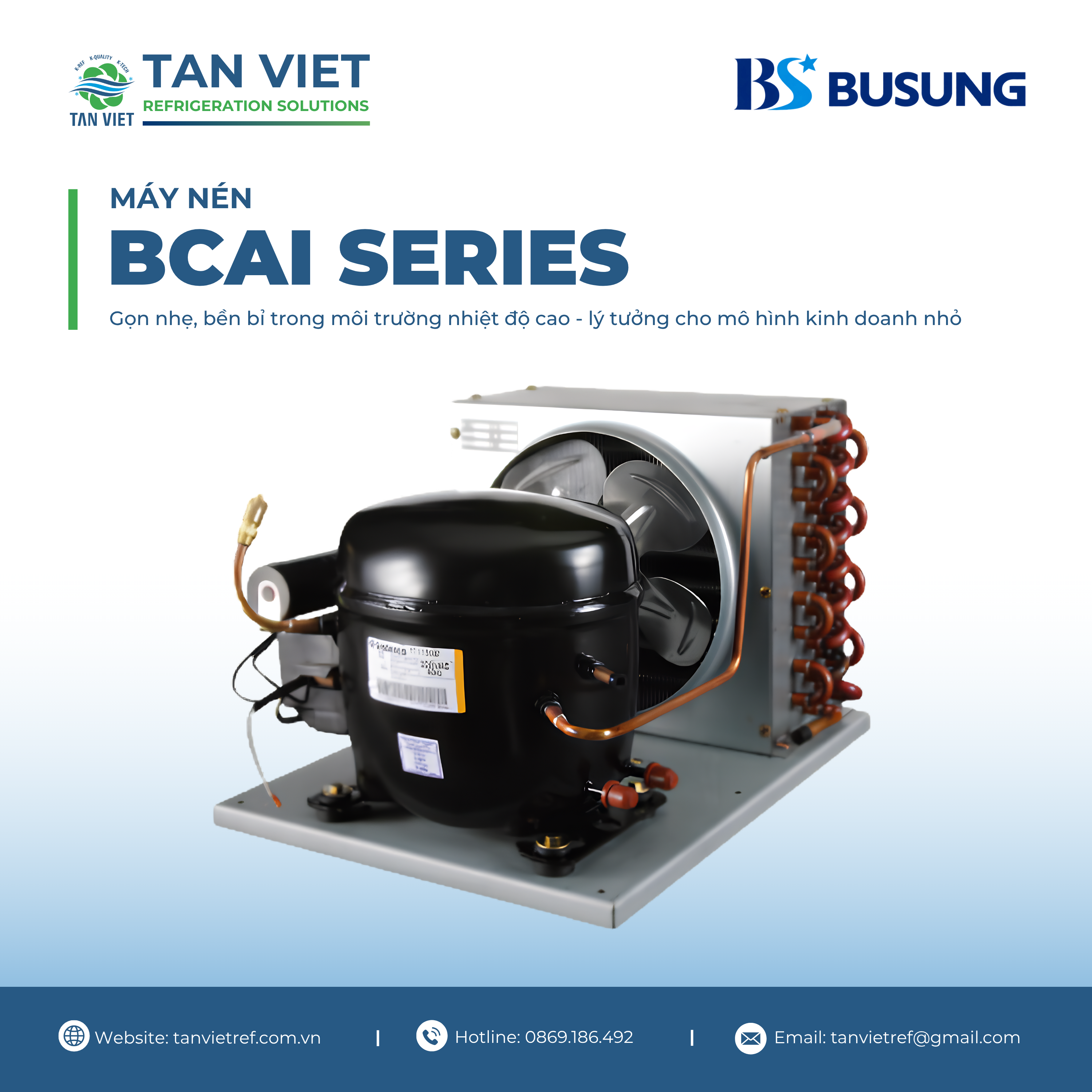 máy nén BCAI Series - sản phẩm Busung